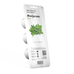 Marjoram 3-Pack plants pods for Smart Garden
